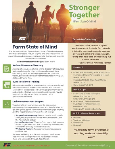 Farm State of Mind Flyer