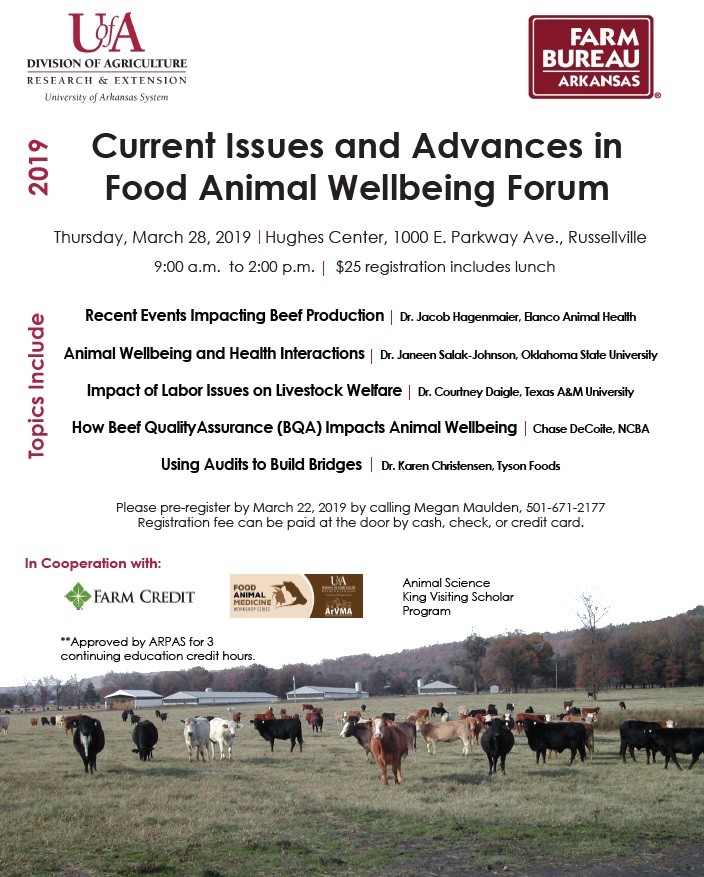 Animal Wellbeing Forum flyer image
