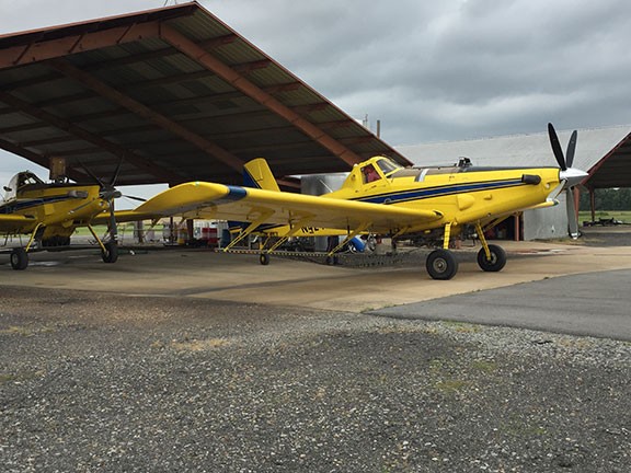 Cropduster ready for takeoff