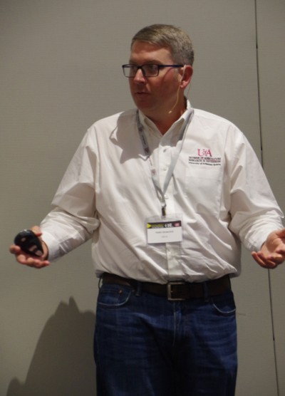 Terry Spurlock speaking photo