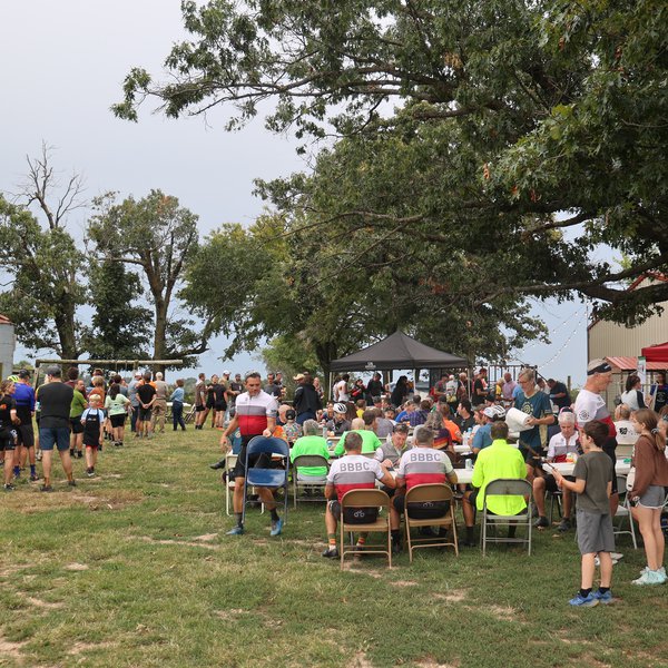 Gravel Cyclists and Farmer Community Night