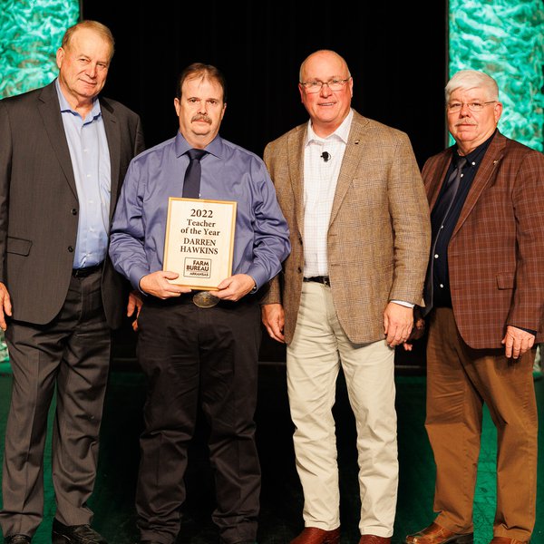 Beebe High School Teacher is Farm Bureau’s 2022 Outstanding Ag Educator