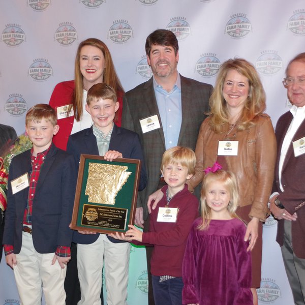 Anderson Farms named Arkansas Farm Family of the Year