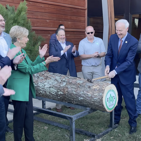 Logging On: Arkansas Center for Forest Business Ribbon